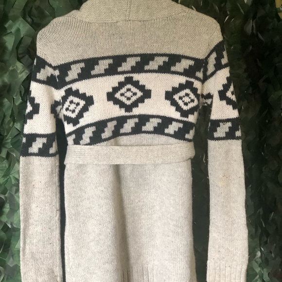 Levi's Tan and Black Patterned Cardigan - Picture 3 of 3